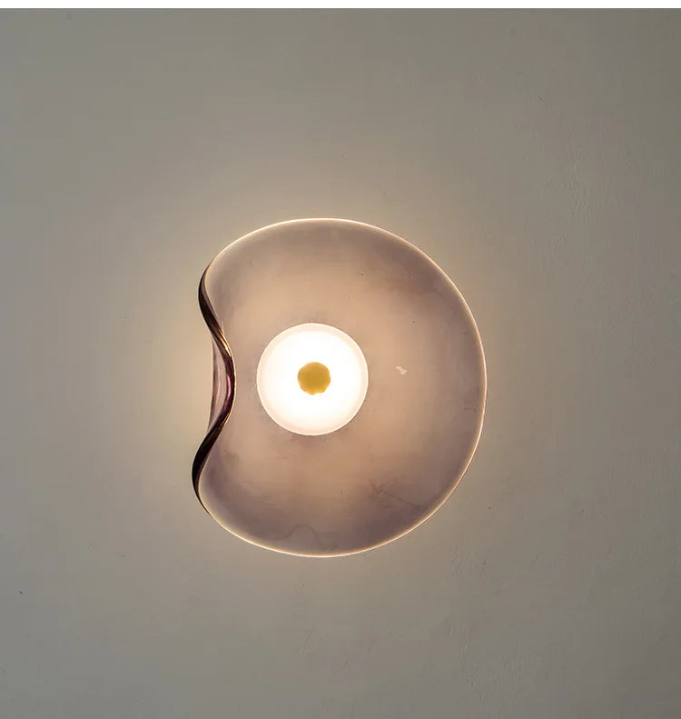 Liora Irregular Glass Wall Sconce
