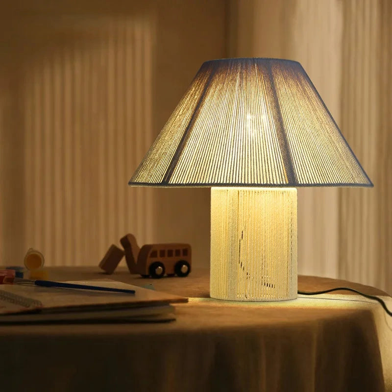 Sahara Handwoven Rope Table Lamp