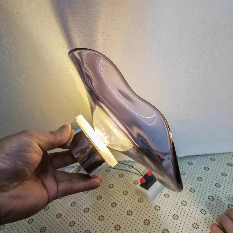 Liora Irregular Glass Wall Sconce