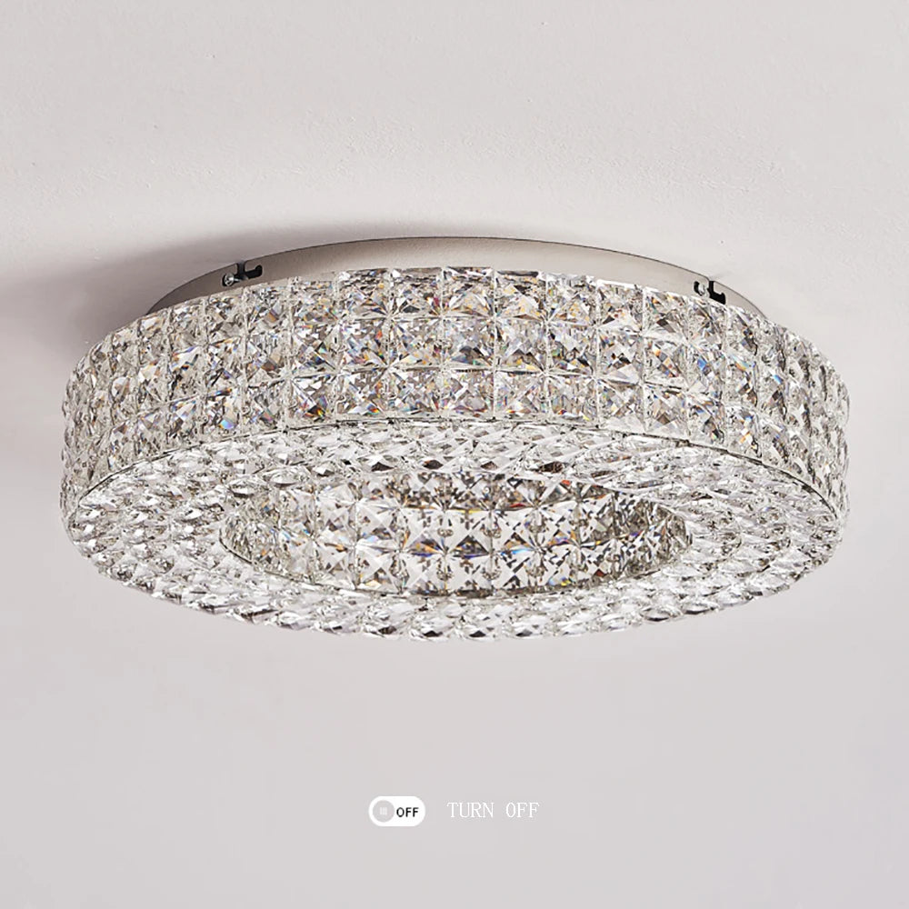 Cassia Ring Crystal Chandelier