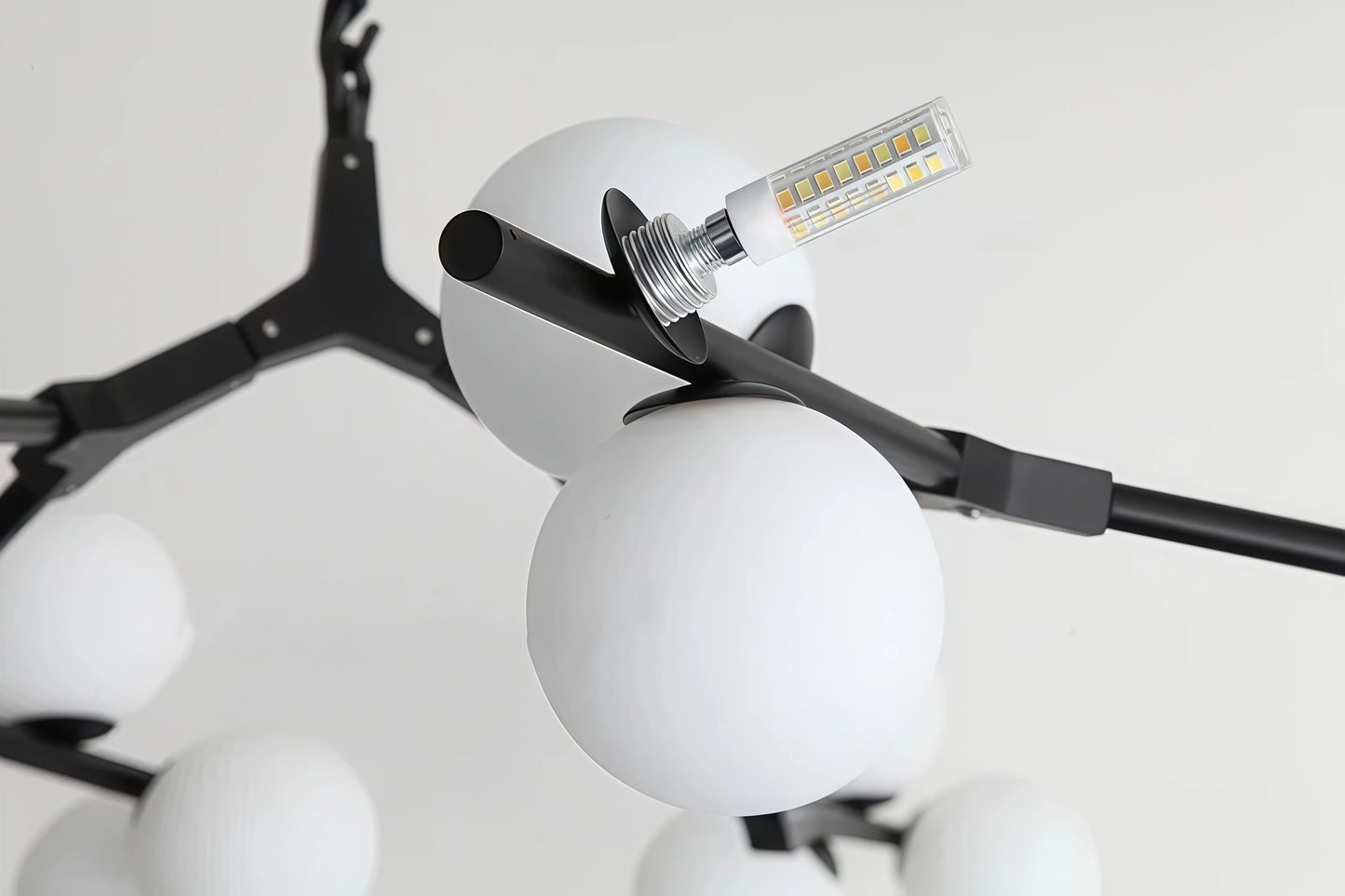 Astrid Tree Branch Adjustable Molecular Chandelier