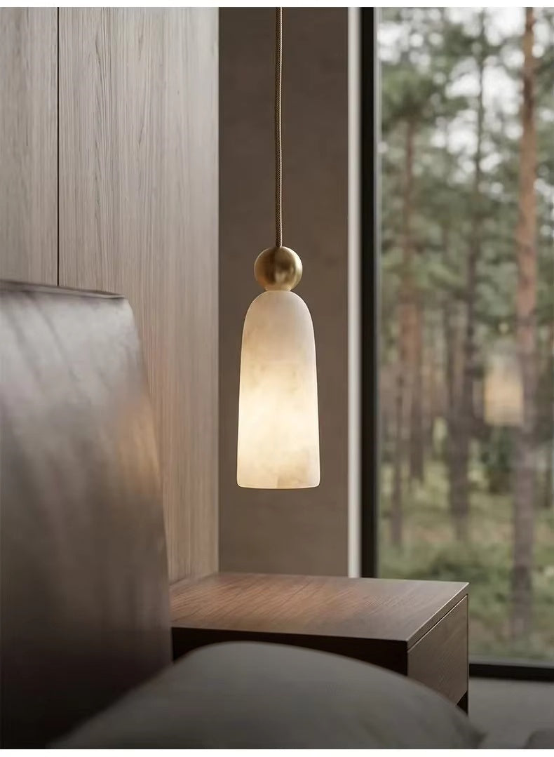 Aveline Alabaster Pendant Light