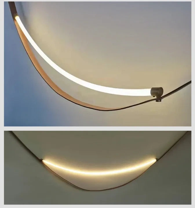 Vero Leather LED Chandelier