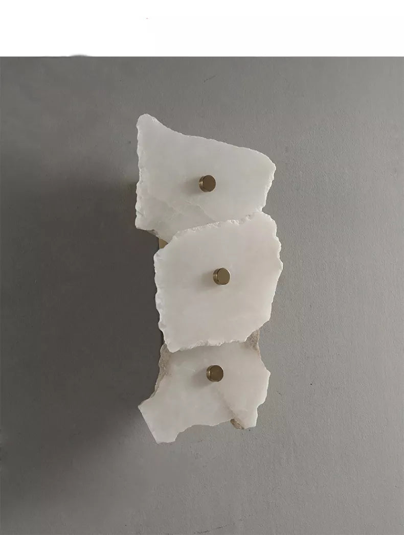 Led Marble Natural Marble LED Wall Light – GabyBerg Design