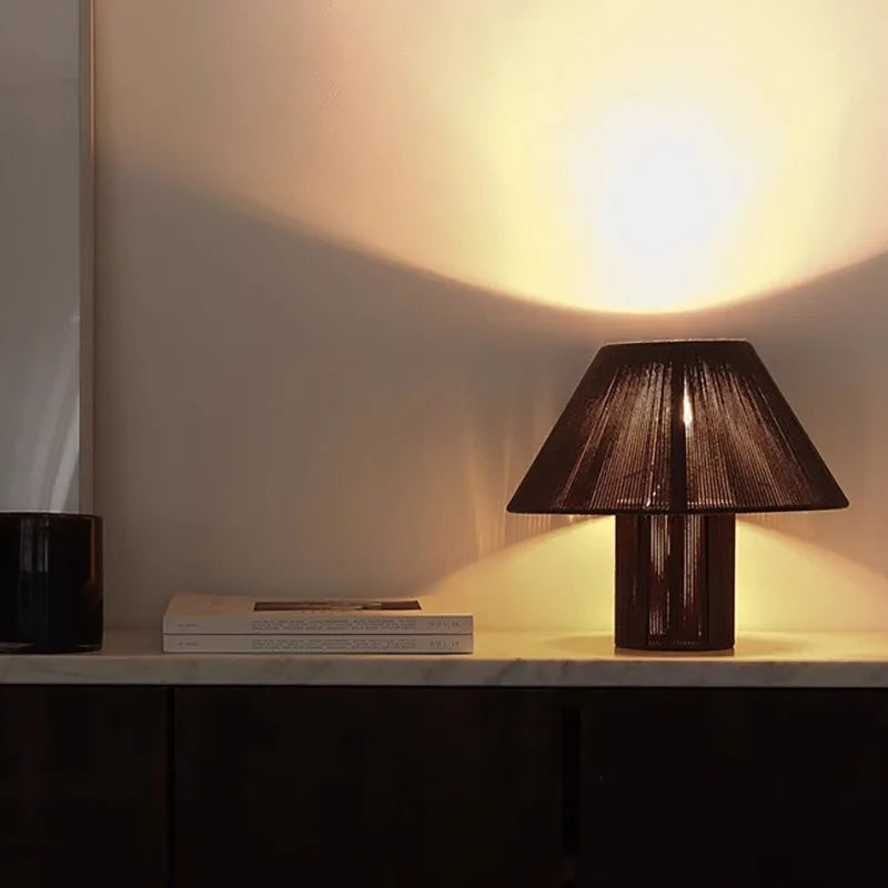 Sahara Handwoven Rope Table Lamp