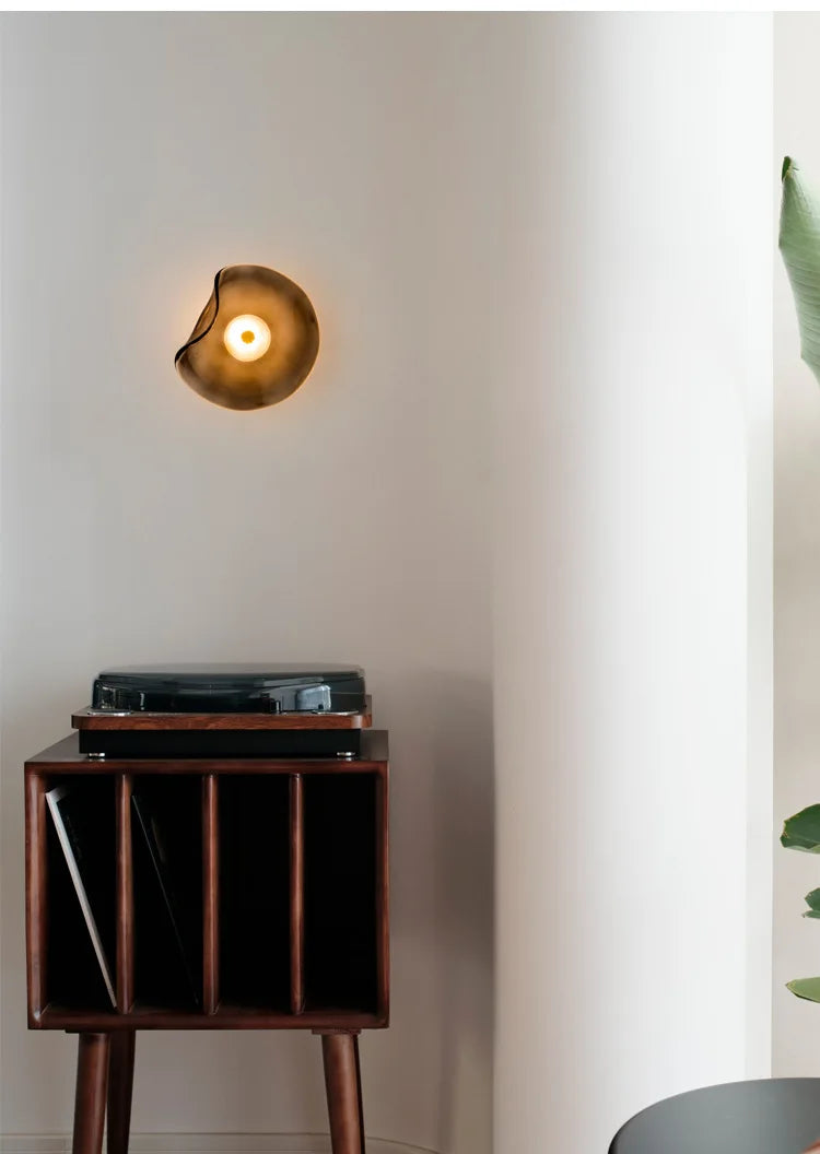 Liora Irregular Glass Wall Sconce