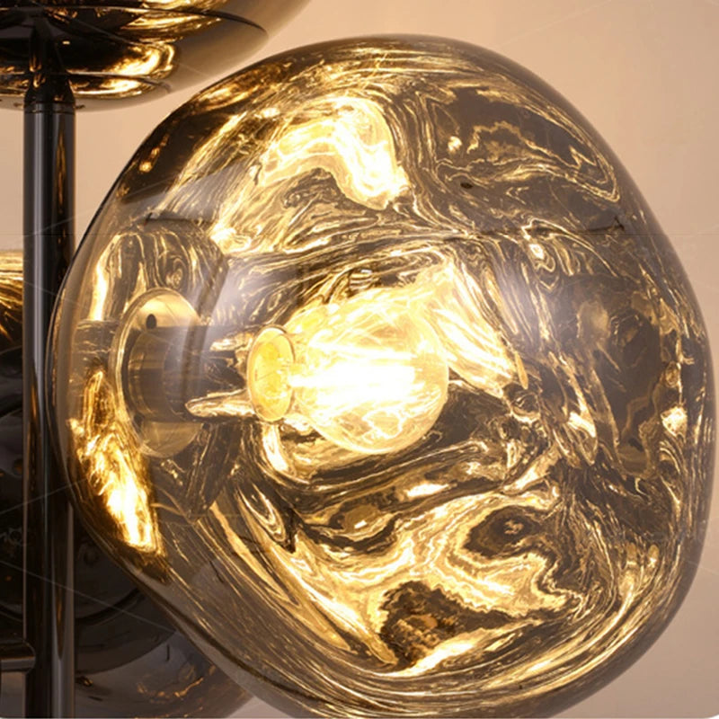 Tambora Lava Floor Lamp, Bulb Version