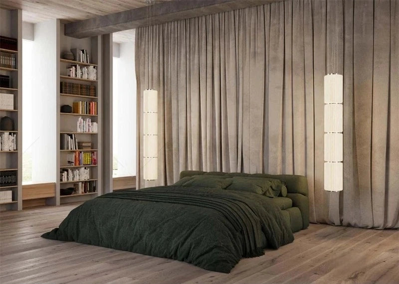 Mallory Column Glass Horizontal Pendant Light