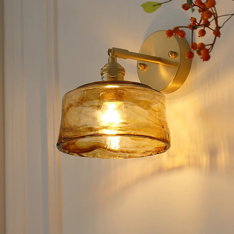 Classic Starfire Glass Wall Sconce