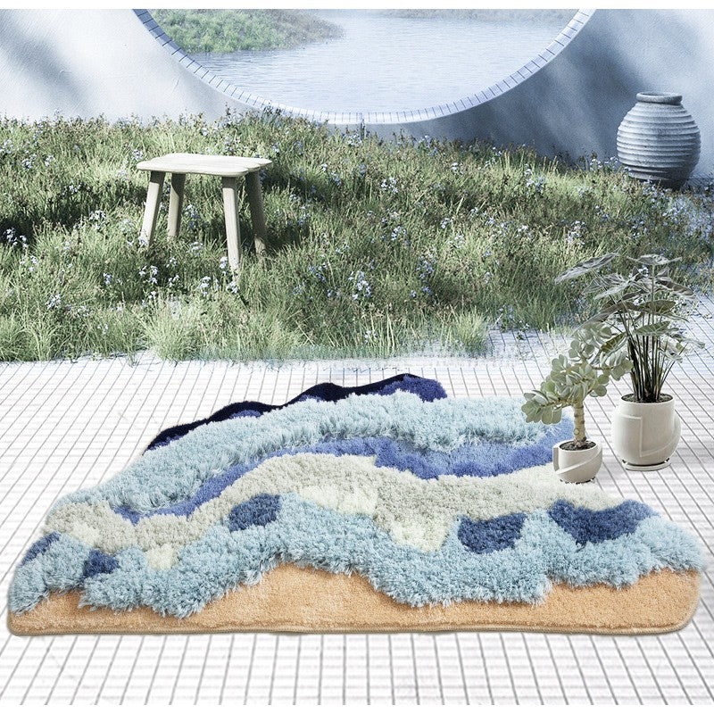 Boho Chic Mossy Nordic Ultra Soft Hand Tufted Rugs