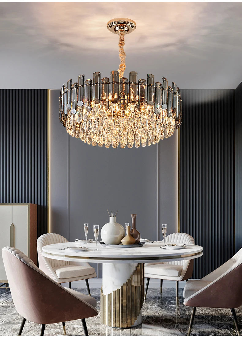 Lucent Modern Crystal Chandelier