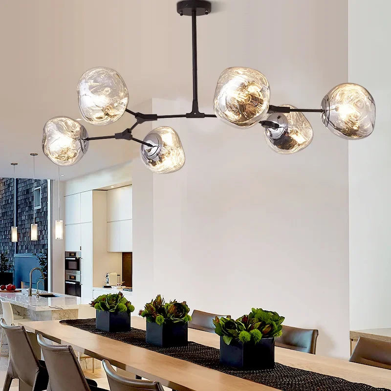 Branch Tambora Lava Chandelier