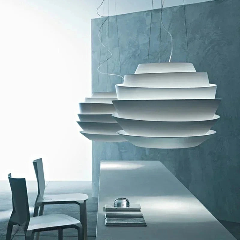 Orbella Layered Spherical Pendant Light