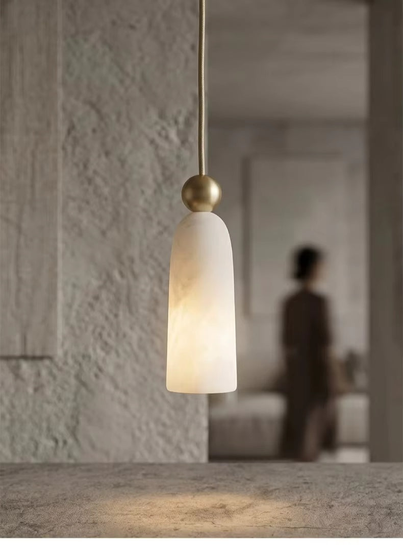 Aveline Alabaster Pendant Light
