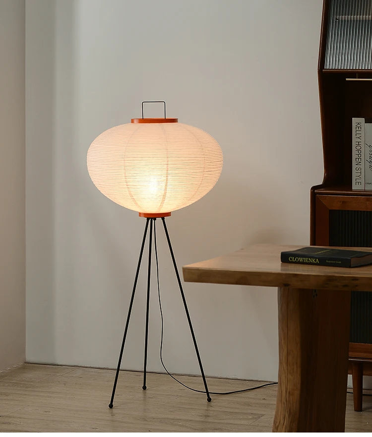 Nomi Rice Paper Floor Lamp Collection