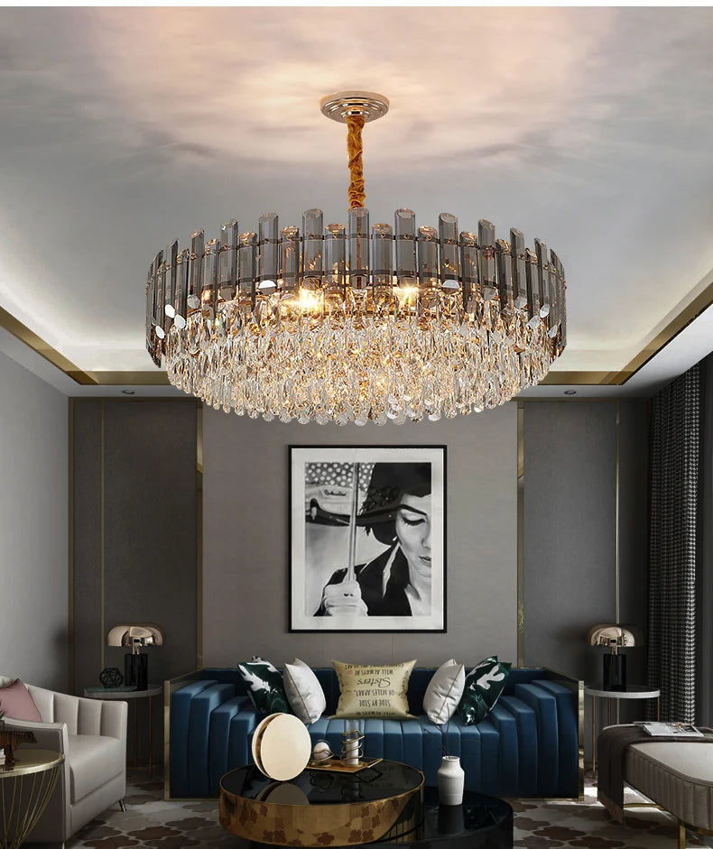 Lucent Modern Crystal Chandelier