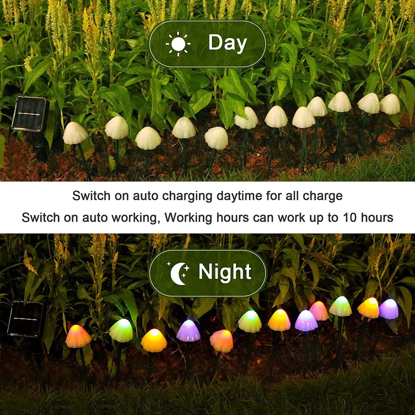 Mini Mushroom Solar Light