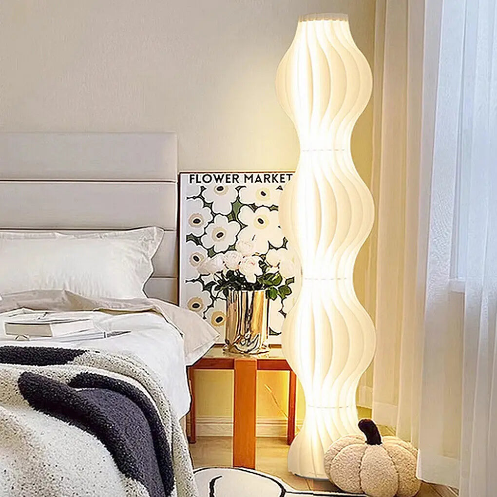 Nordic Modern Cream Acrylic Floor Lamp