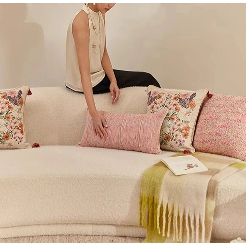 Spring Parade Lumbar Pillow Case