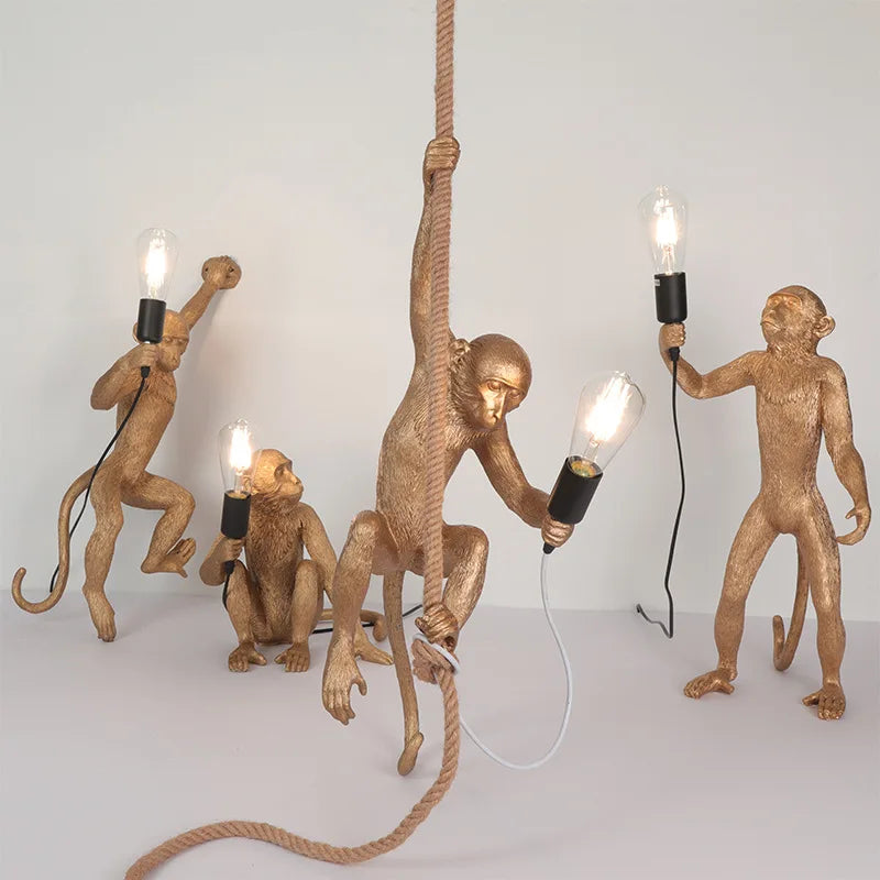 Monkey Pendant Light – GabyBerg Design