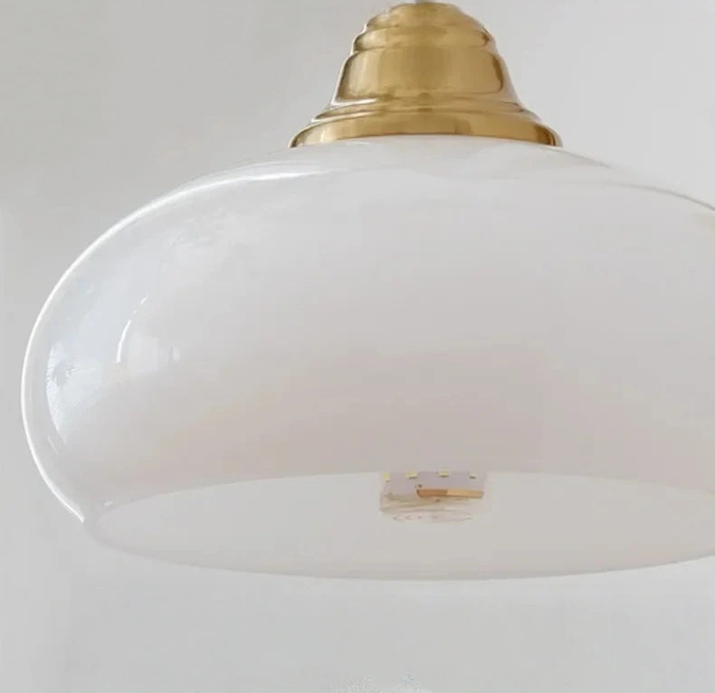 Oria Bauhaus Glass Chandelier & Wall Sconce