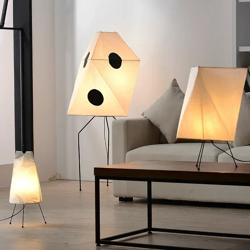 Nomi Rice Paper Floor Lamp Collection