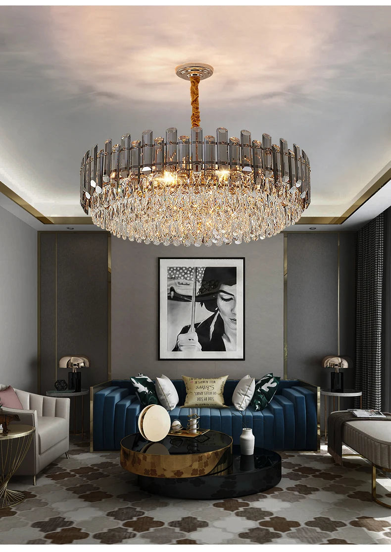 Lucent Modern Crystal Chandelier