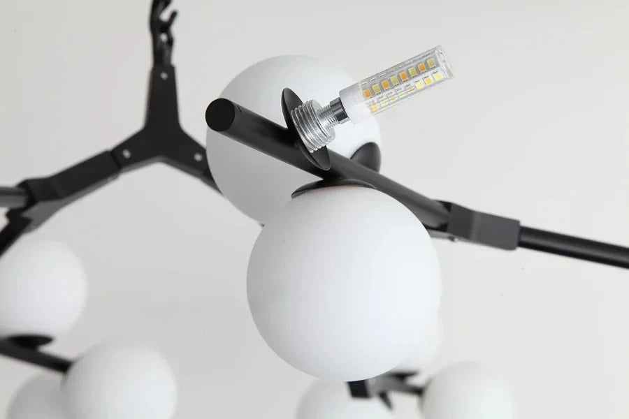 Astrid Tree Branch Adjustable Molecular Chandelier