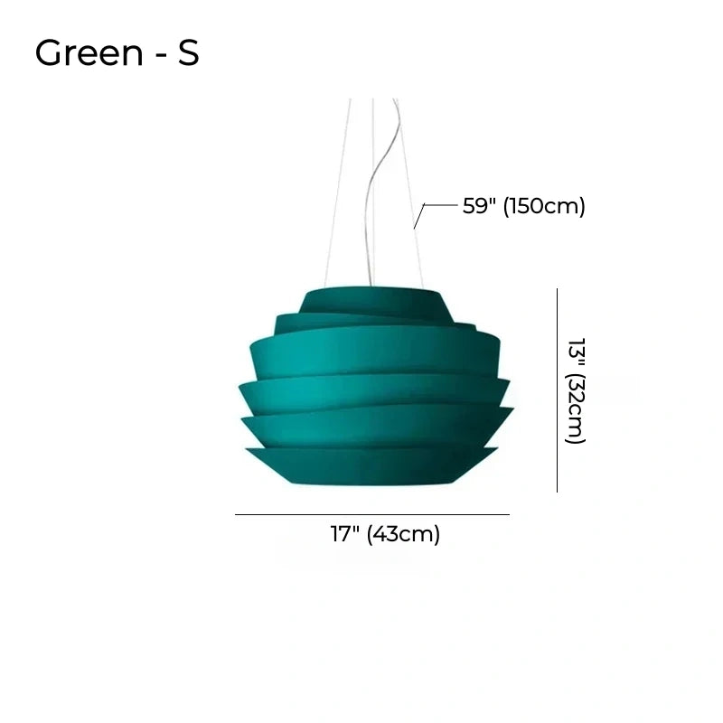 Orbella Layered Spherical Pendant Light