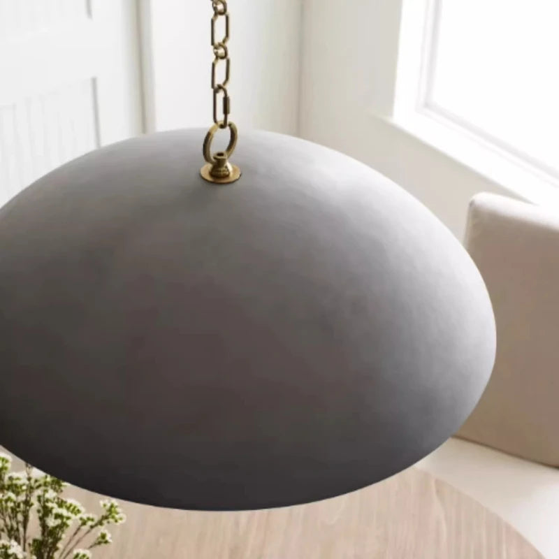 Porter Gray Dome Pendant Light