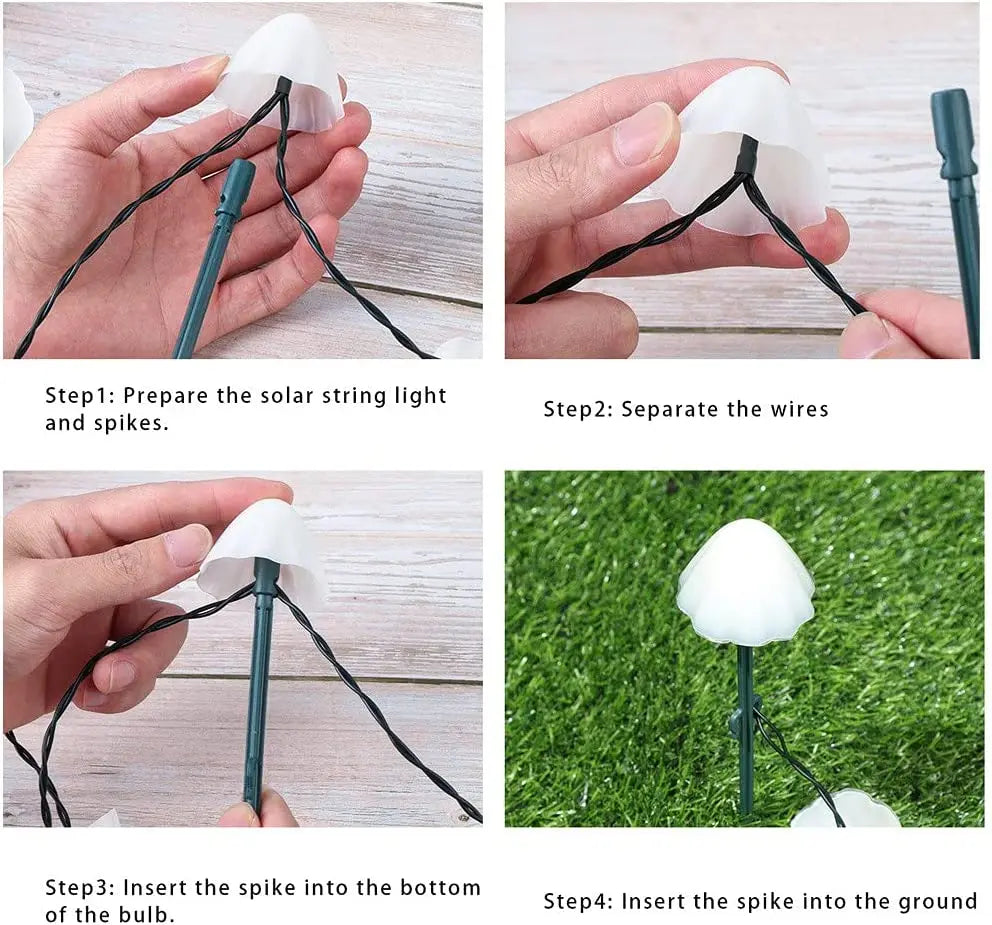 Mini Mushroom Solar Light