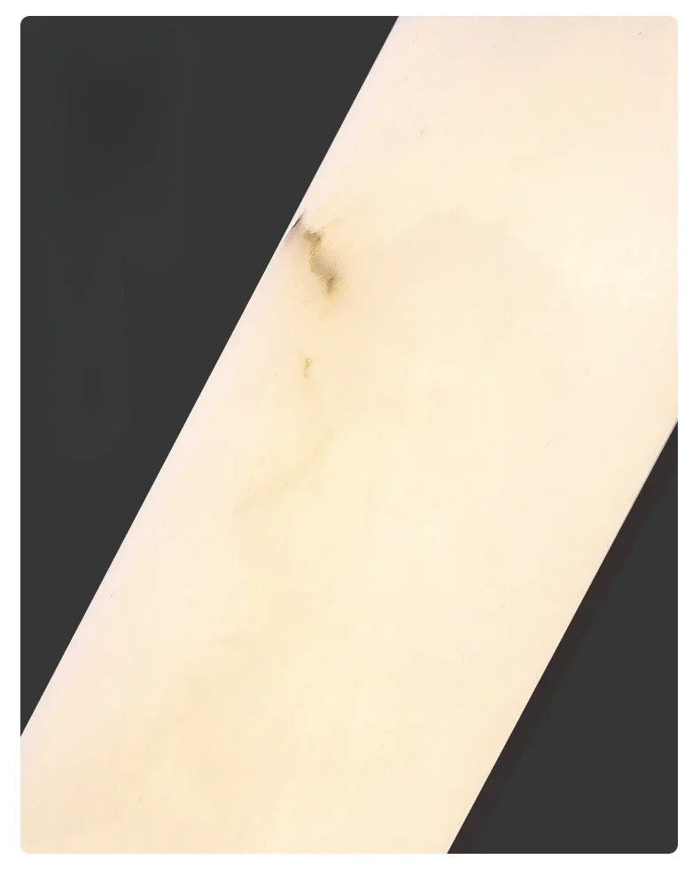 Luxury Alabaster Tube Pendant Light with Copper for Bedside