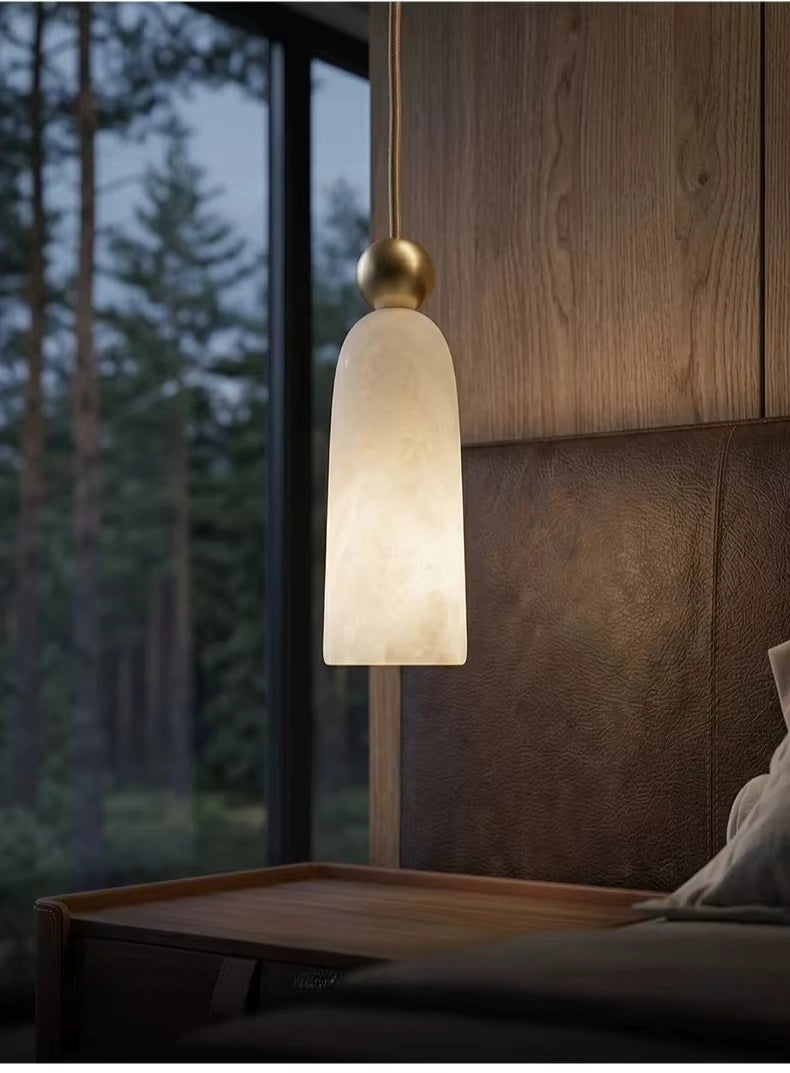 Aveline Alabaster Pendant Light