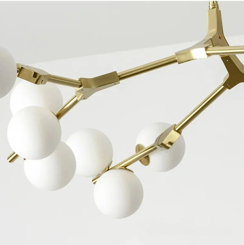 Astrid Tree Branch Adjustable Molecular Chandelier