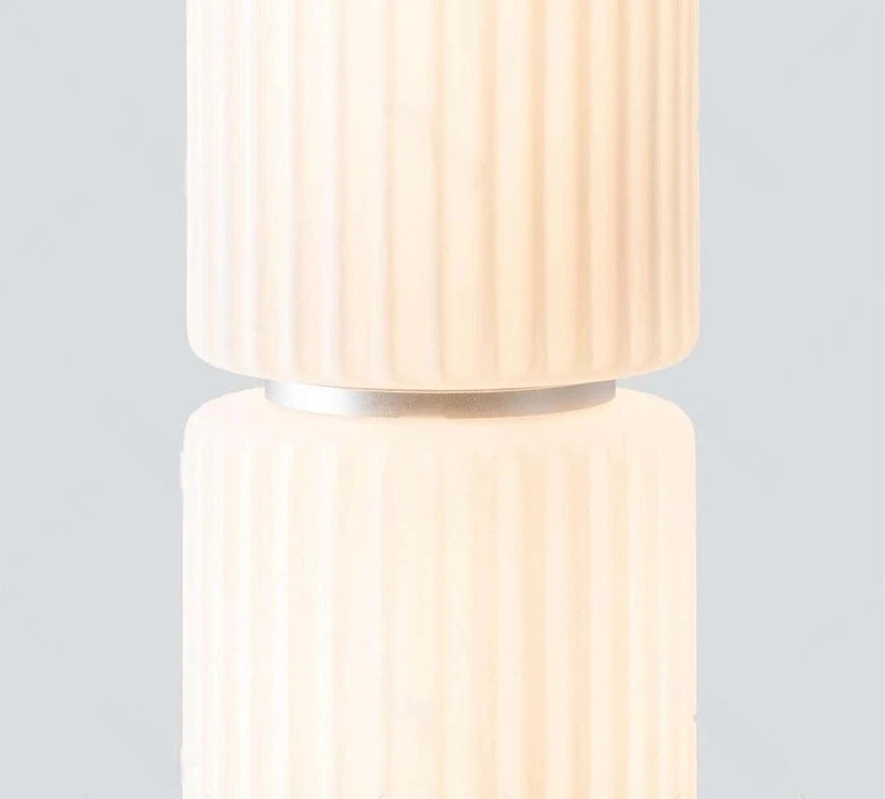 Mallory Column Glass Vertical Pendant Light