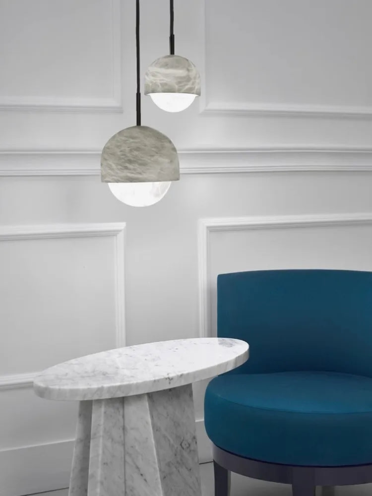Atelier Alabaster Pendant Light Collection