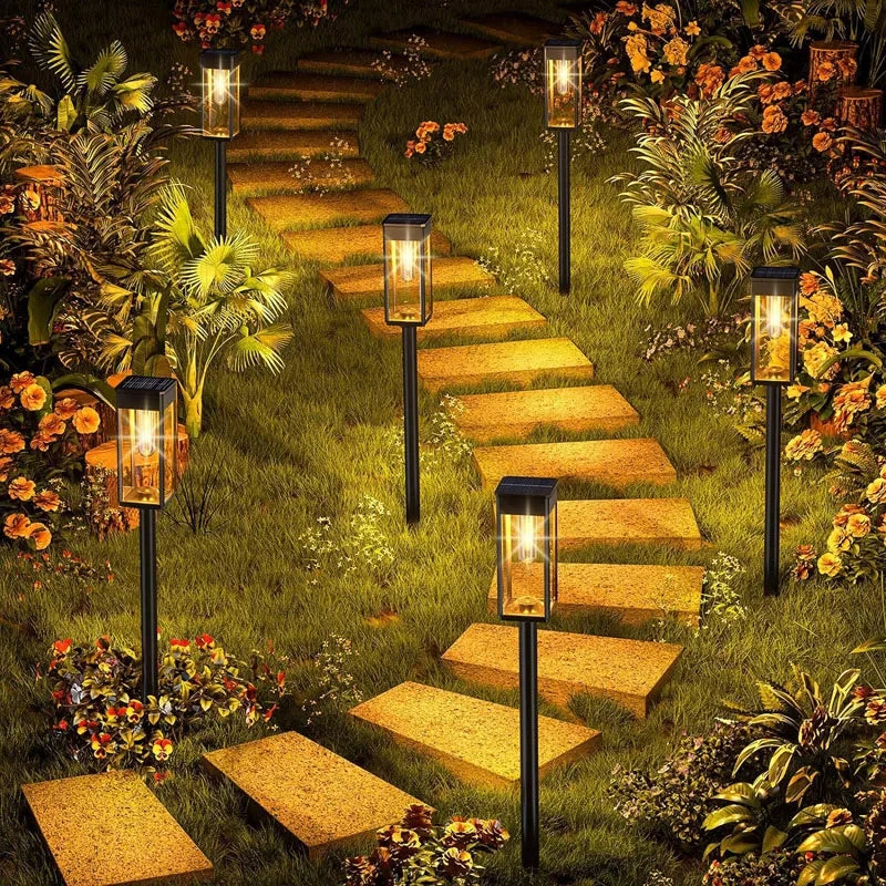 Timeless LED Filament Solar Path Lights