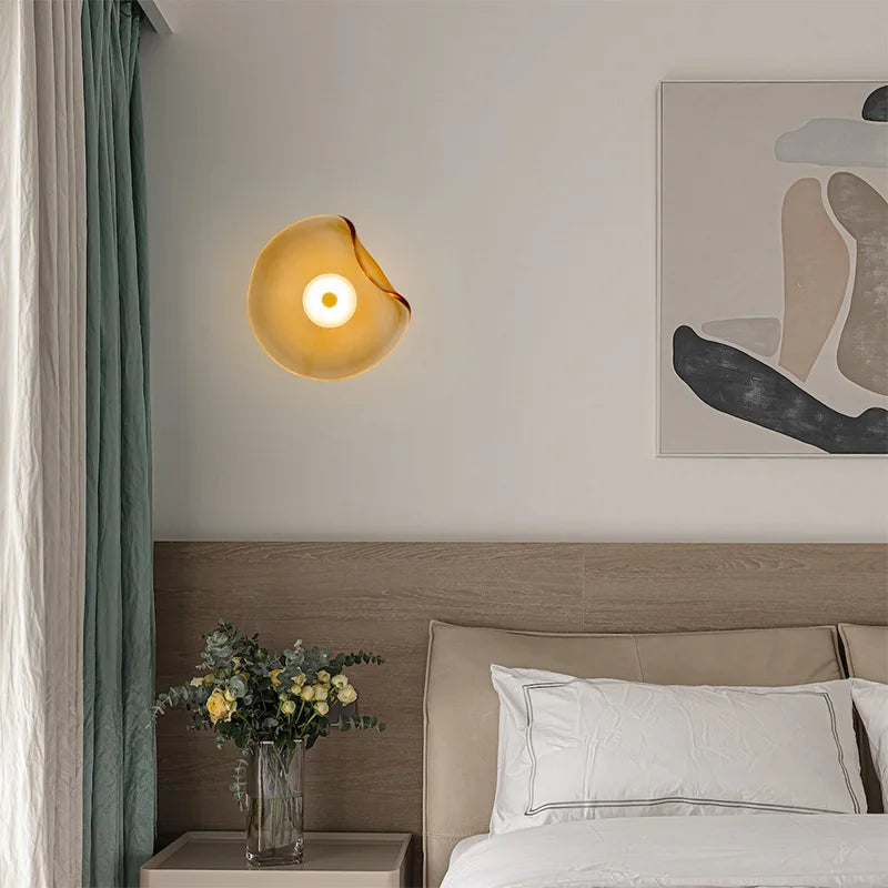 Liora Irregular Glass Wall Sconce