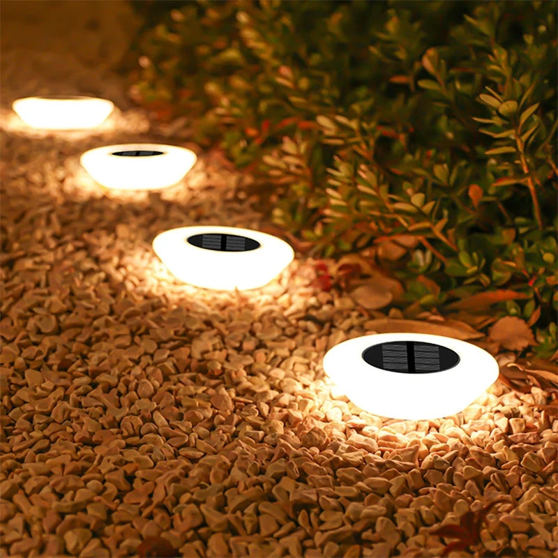 Halo LED Garden Solar Ground Light