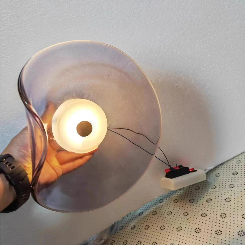 Liora Irregular Glass Wall Sconce