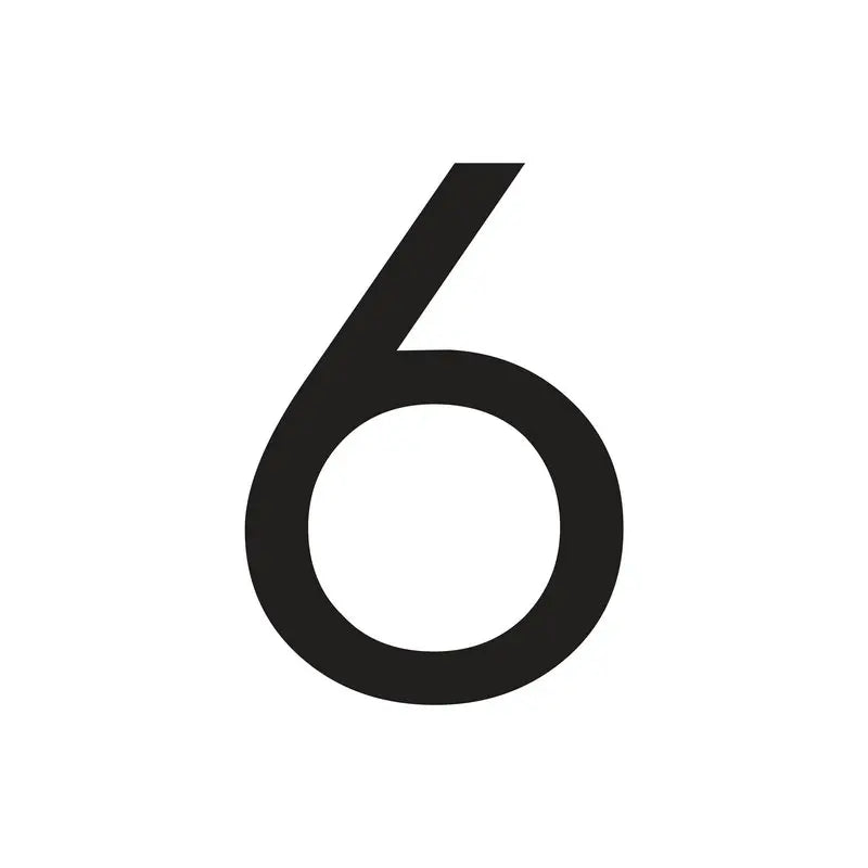 Modern Residential LED House Number Light, Outdoor & Waterproof