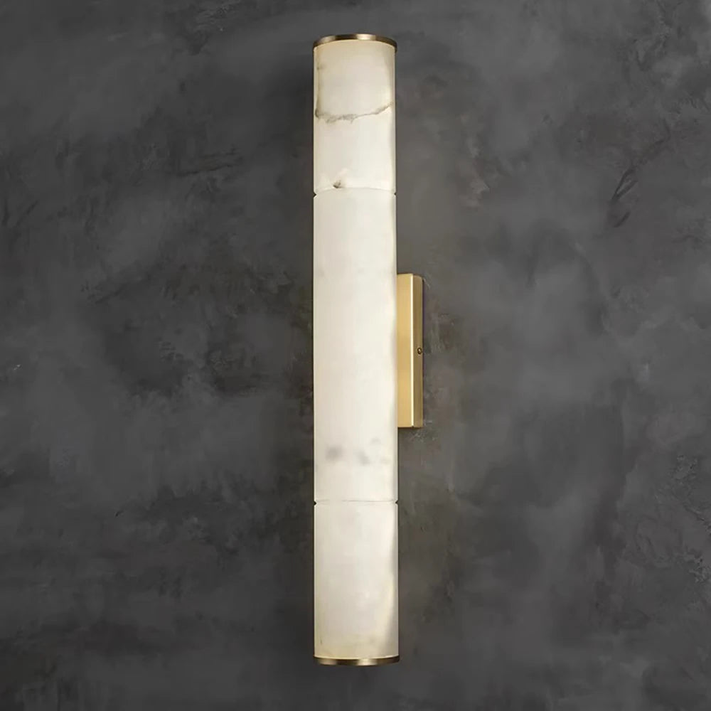 Daphne Laurel Alabaster Wall Sconce
