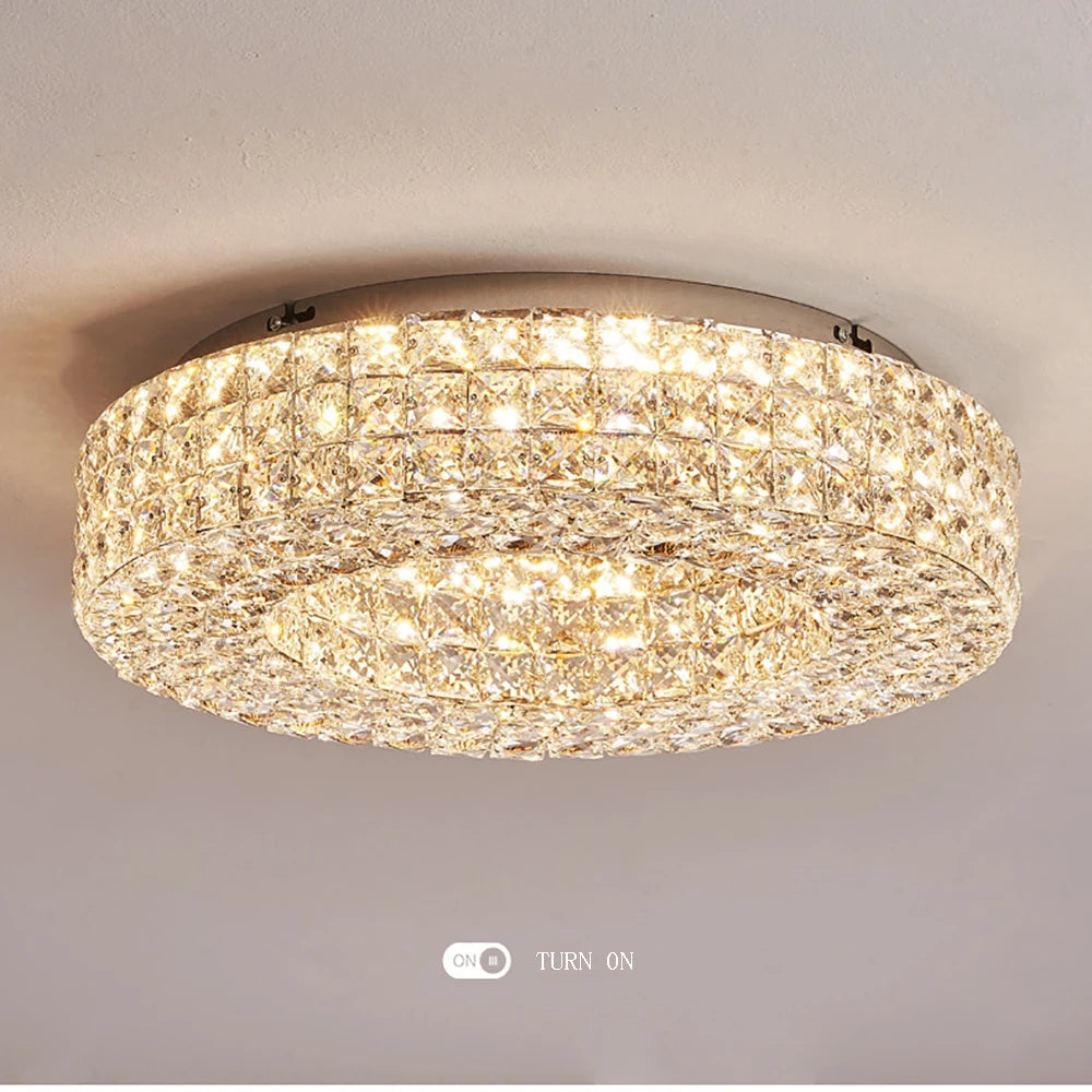 Cassia Ring Crystal Chandelier