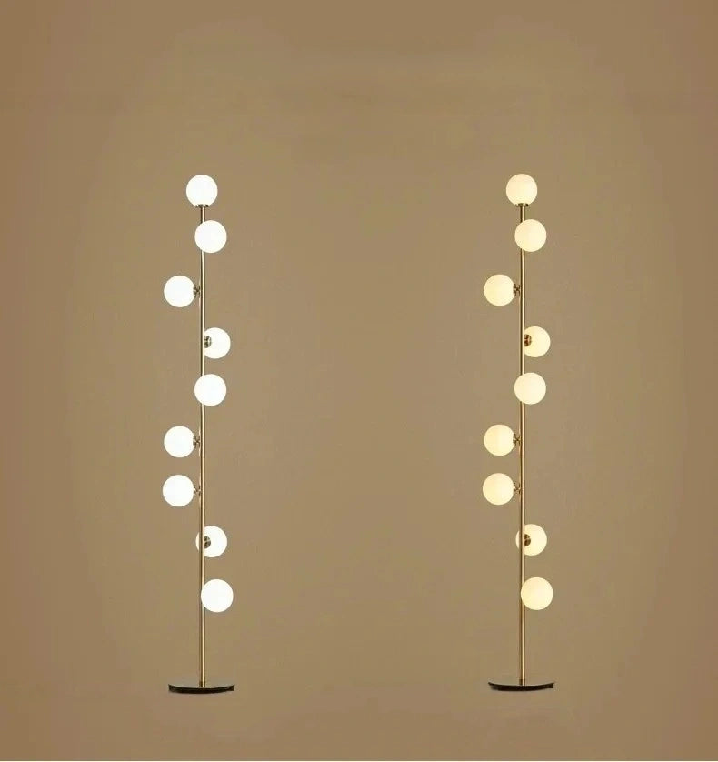 Aveline Multi Globe Tree Floor Lamp
