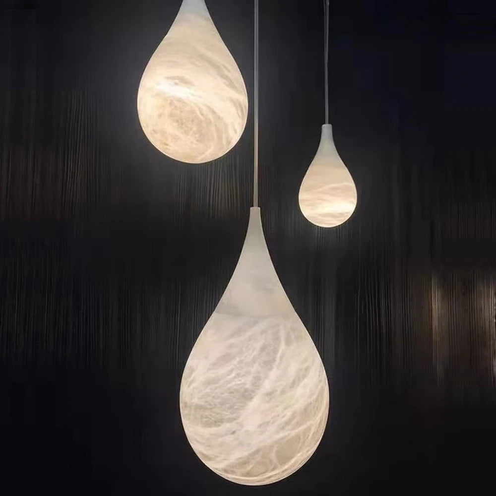 Atelier Alabaster Pendant Light Collection