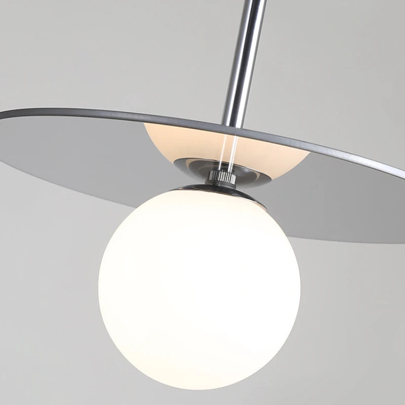 Orion Disc Globe Pendant Light