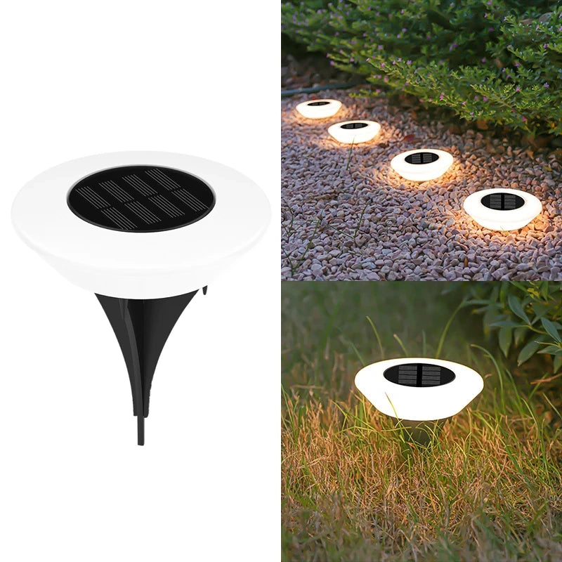 Halo LED Garden Solar Ground Light