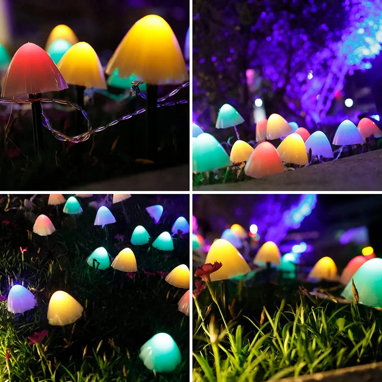 Mini Mushroom Solar Light