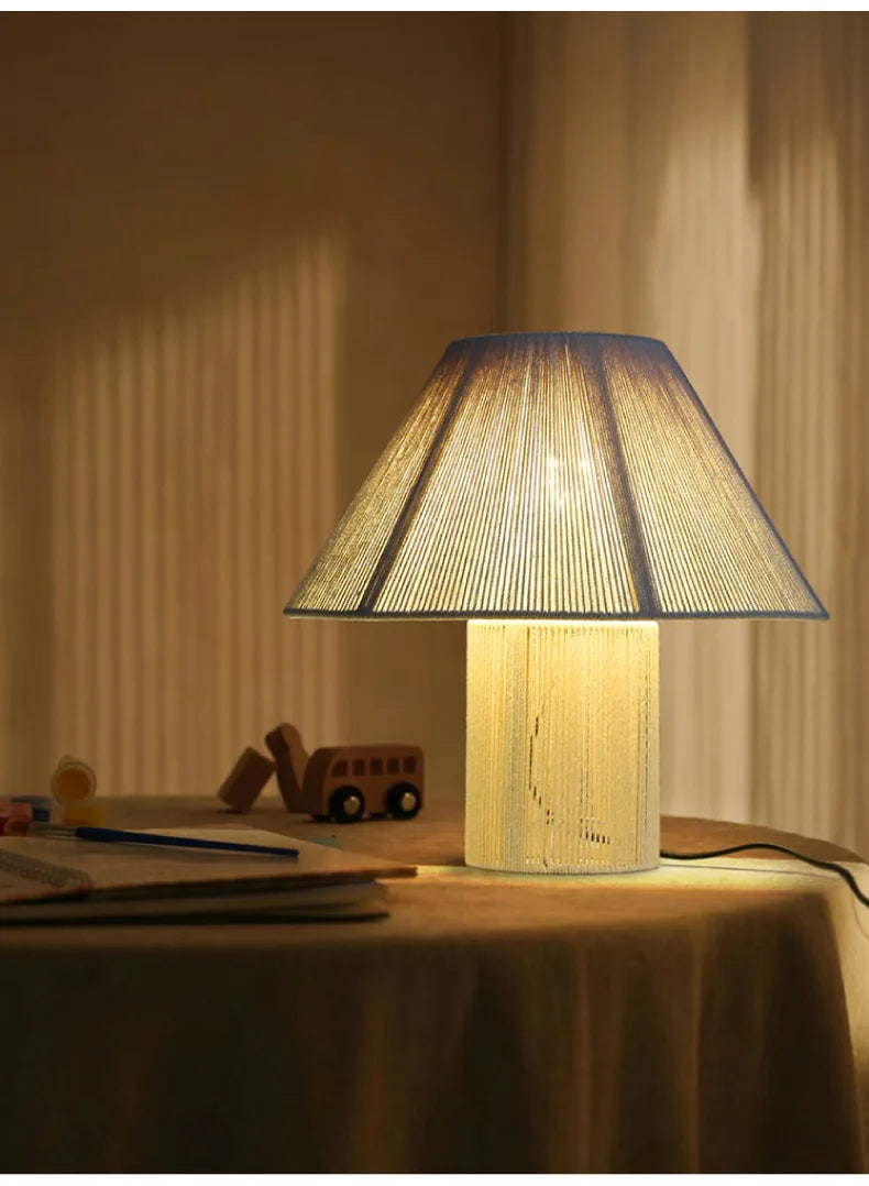 Sahara Handwoven Rope Table Lamp