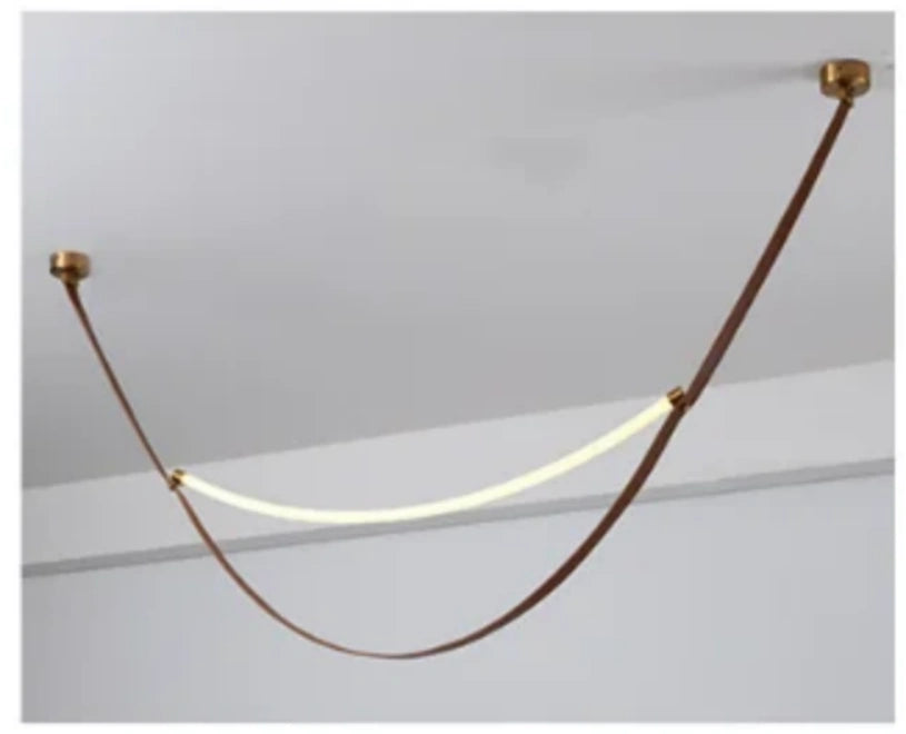 Vero Leather LED Chandelier